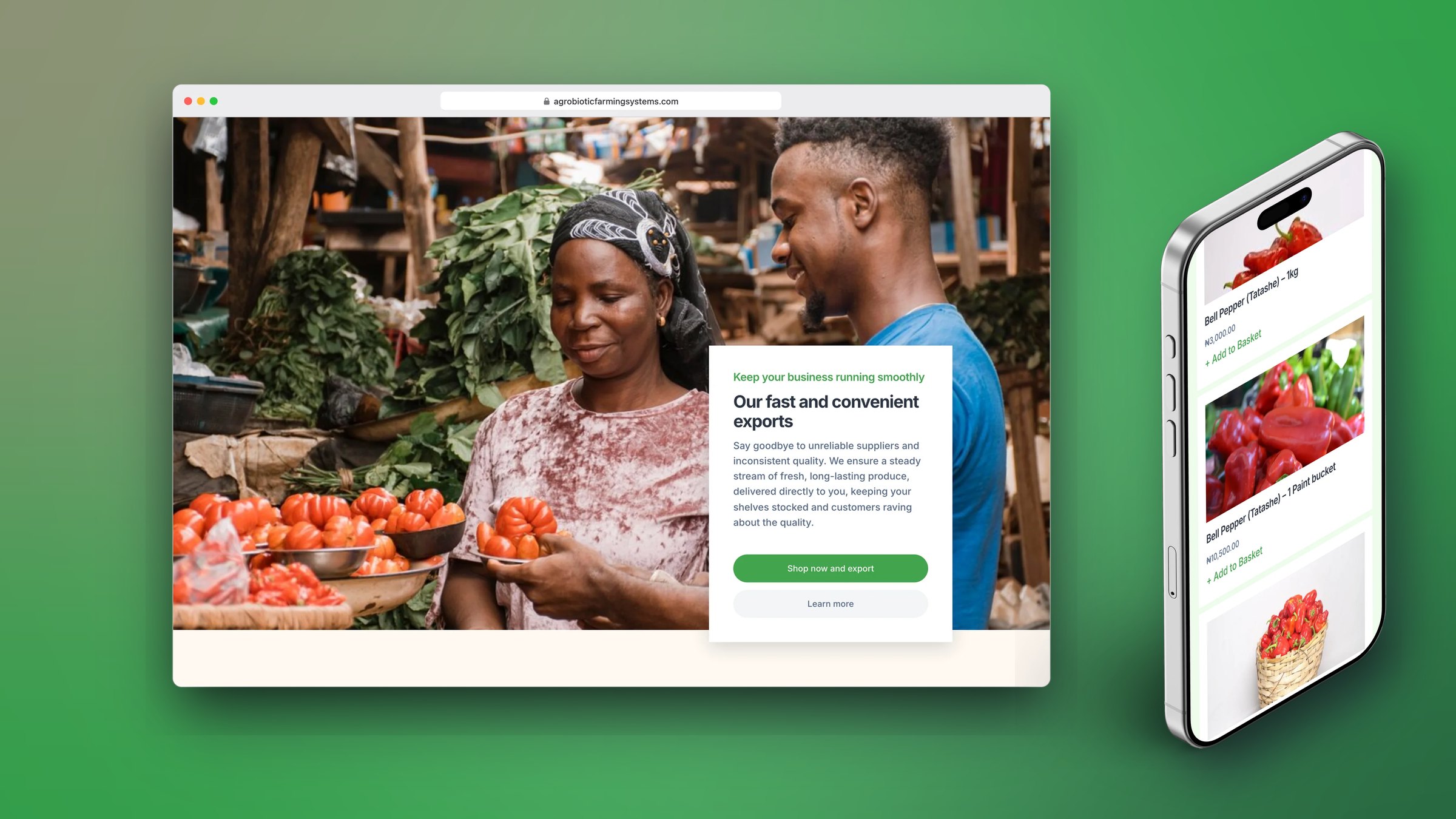 Agrobiotic Farming Systems website